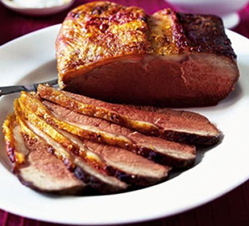 Roast sirloin of beef