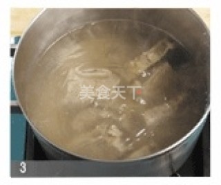 韩国牛排骨炖汤的做法的做法步骤：3