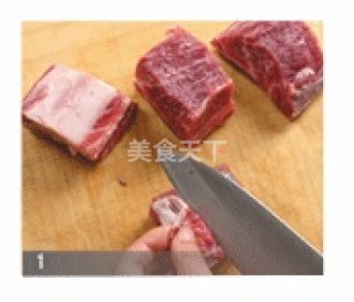 韩国炖排骨的做法步骤：1