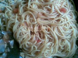 我的午餐--香煎牛排和番茄牛肉意大利面的做法步骤：8