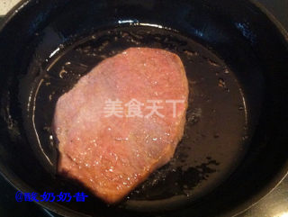 牛排新吃法——洋葱牛排的做法步骤：3