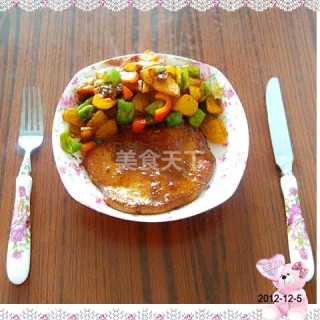 香煎牛排的做法步骤：11