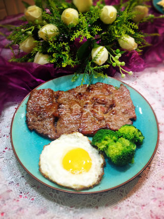 上脑牛排的做法步骤：7