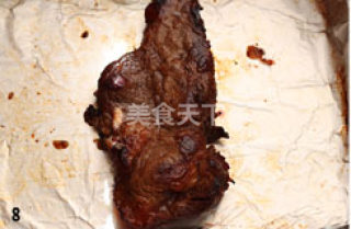 美式简易版懒人西冷牛排的做法步骤：8