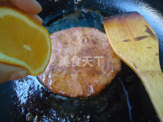 香橙黑椒沙拉牛排的做法步骤：8