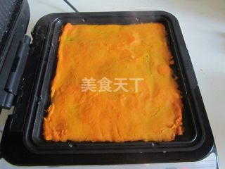 嫩牛排红萝卜卷的做法步骤：6