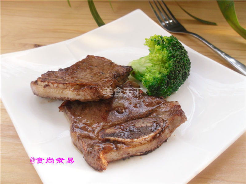 黑椒带骨牛排的做法