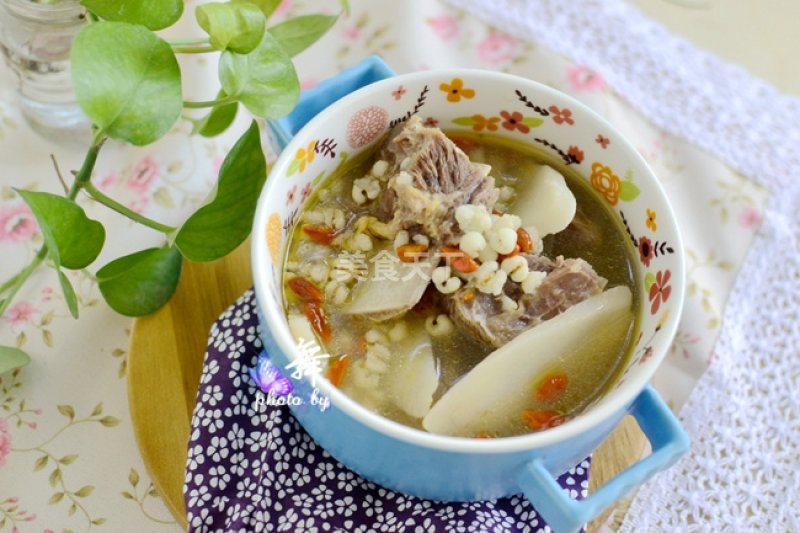 淮山薏仁煲牛排的做法