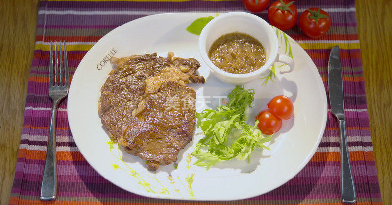 减脂牛排的做法