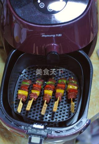 彩椒牛肉串的做法步骤：5