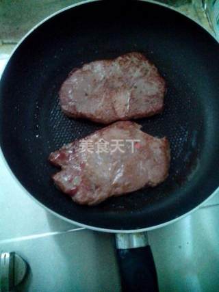 牛排晚餐---情人节自制烛光晚餐的做法步骤：8