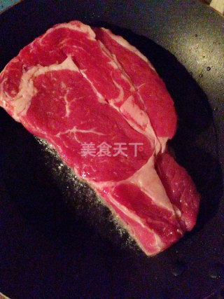 肉眼牛排的做法步骤：3