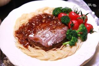 牛排意面的做法步骤：12