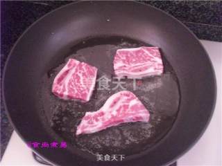 黑椒带骨牛排的做法步骤：6