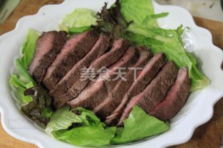 杏仁红酒菲力牛排的做法步骤：7