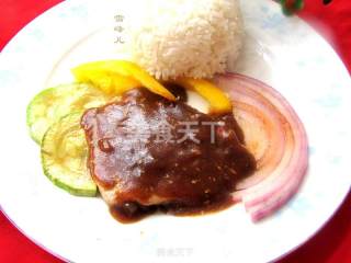 黑椒沙拉牛排的做法步骤：10