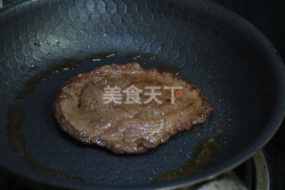 虫草花蚝油菲力牛排的做法步骤：4