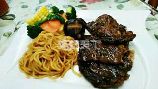 黒椒牛排的做法步骤：8