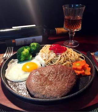 铁板菲力牛排套餐的做法步骤：11