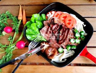 黑椒牛排的做法步骤：11