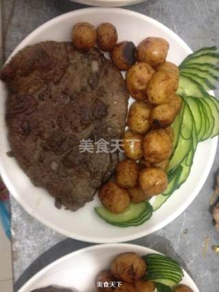 牛排的做法步骤：19