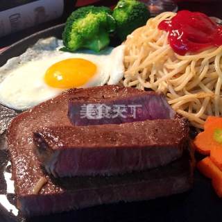 铁板菲力牛排套餐的做法步骤：10